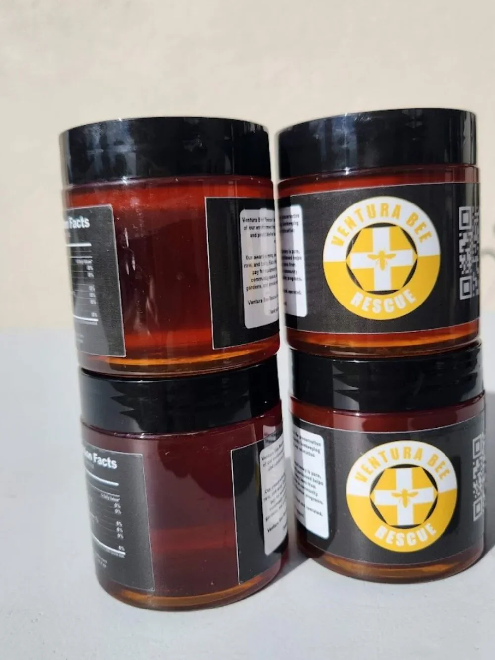 4x Apiary Honey Bundle Stocking Stuffers - Unfiltered, Pure, Raw - Sustainable S